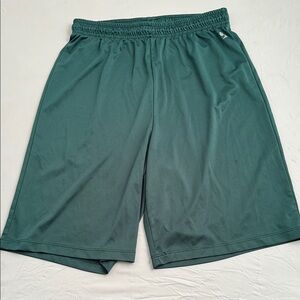 Soffe green lightweight athletic shorts